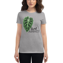 Load image into Gallery viewer, Women&#39;s Verrucosum &quot;Aroid Addict&quot; t-shirt