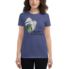 Load image into Gallery viewer, Women&#39;s &quot;Monstera Madness&quot; t-shirt